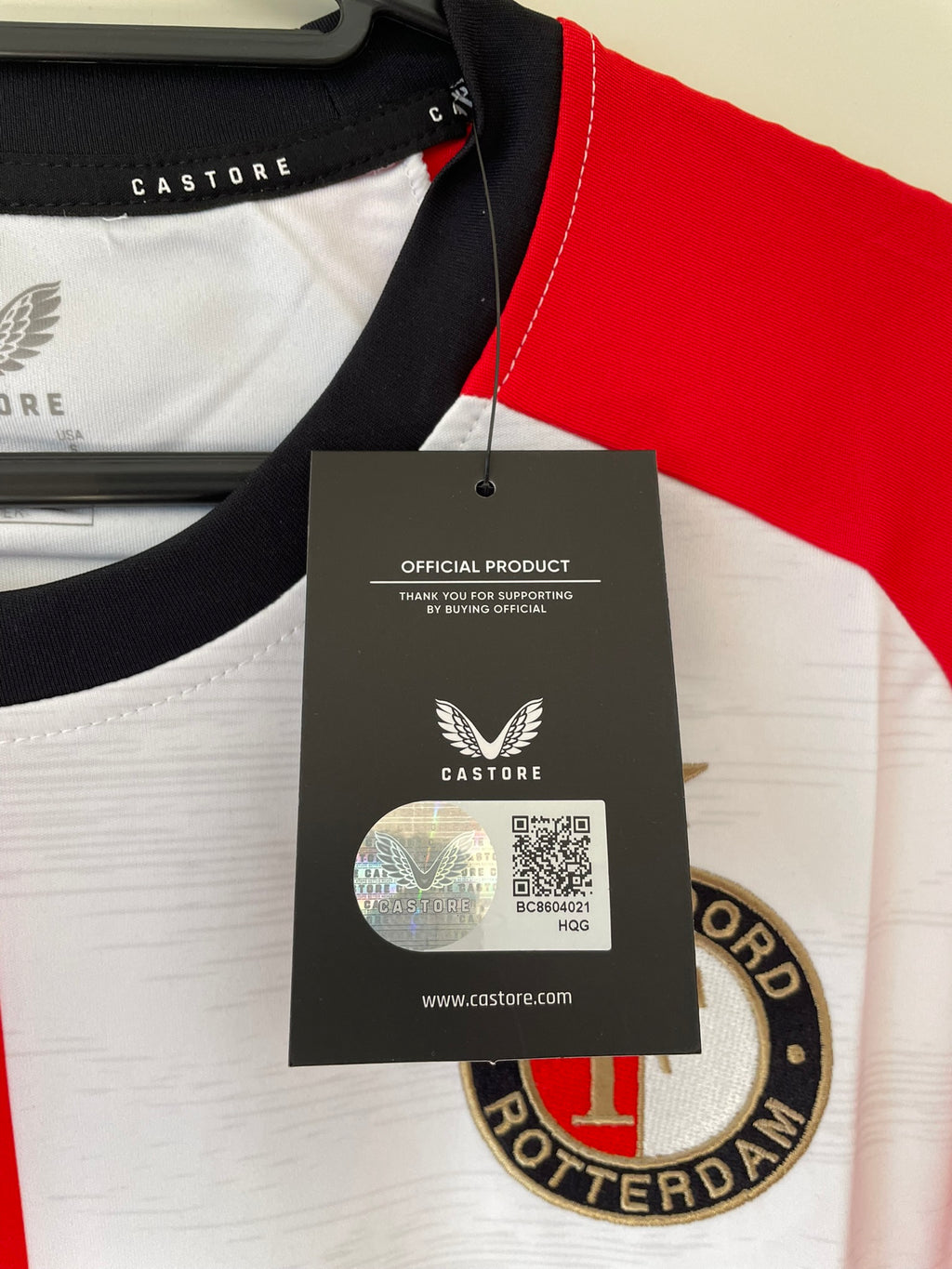 Feyenoord Castore 24/25 Home BNWT (S)