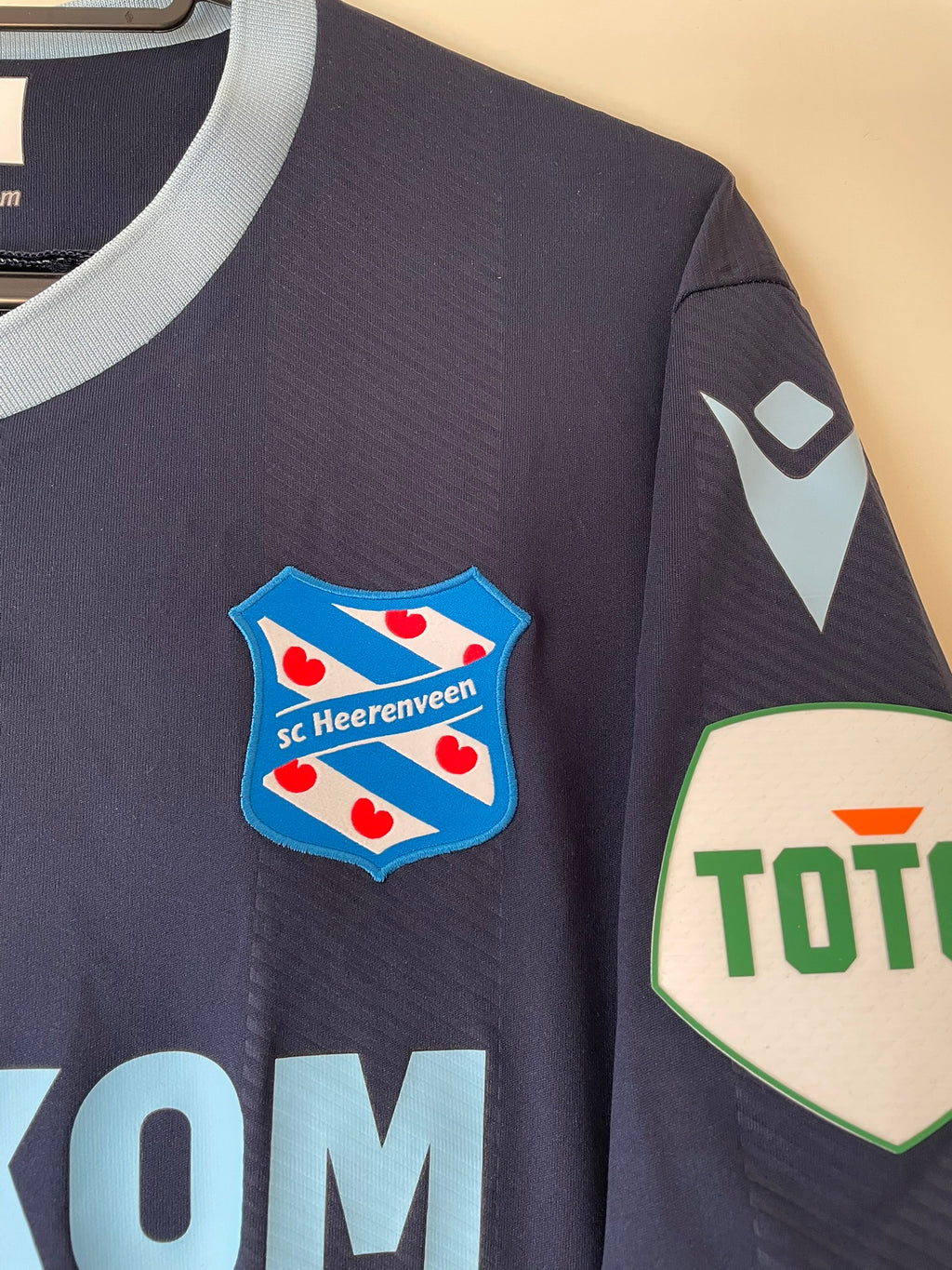 Hopland #17 SC Heerenveen Macron 24/25 Away Matchworn (L)