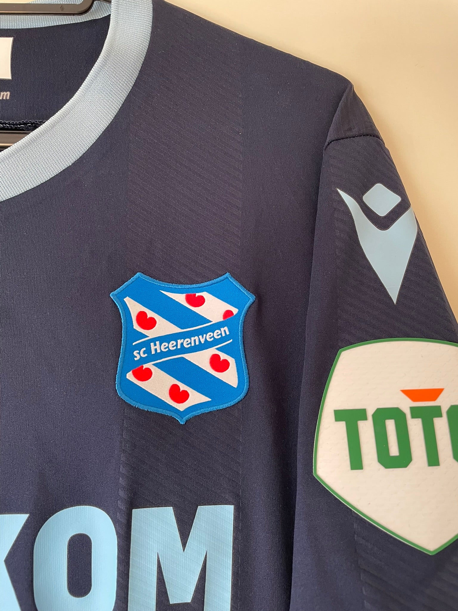 Hopland #17 SC Heerenveen Macron 24/25 Away Matchworn (L)