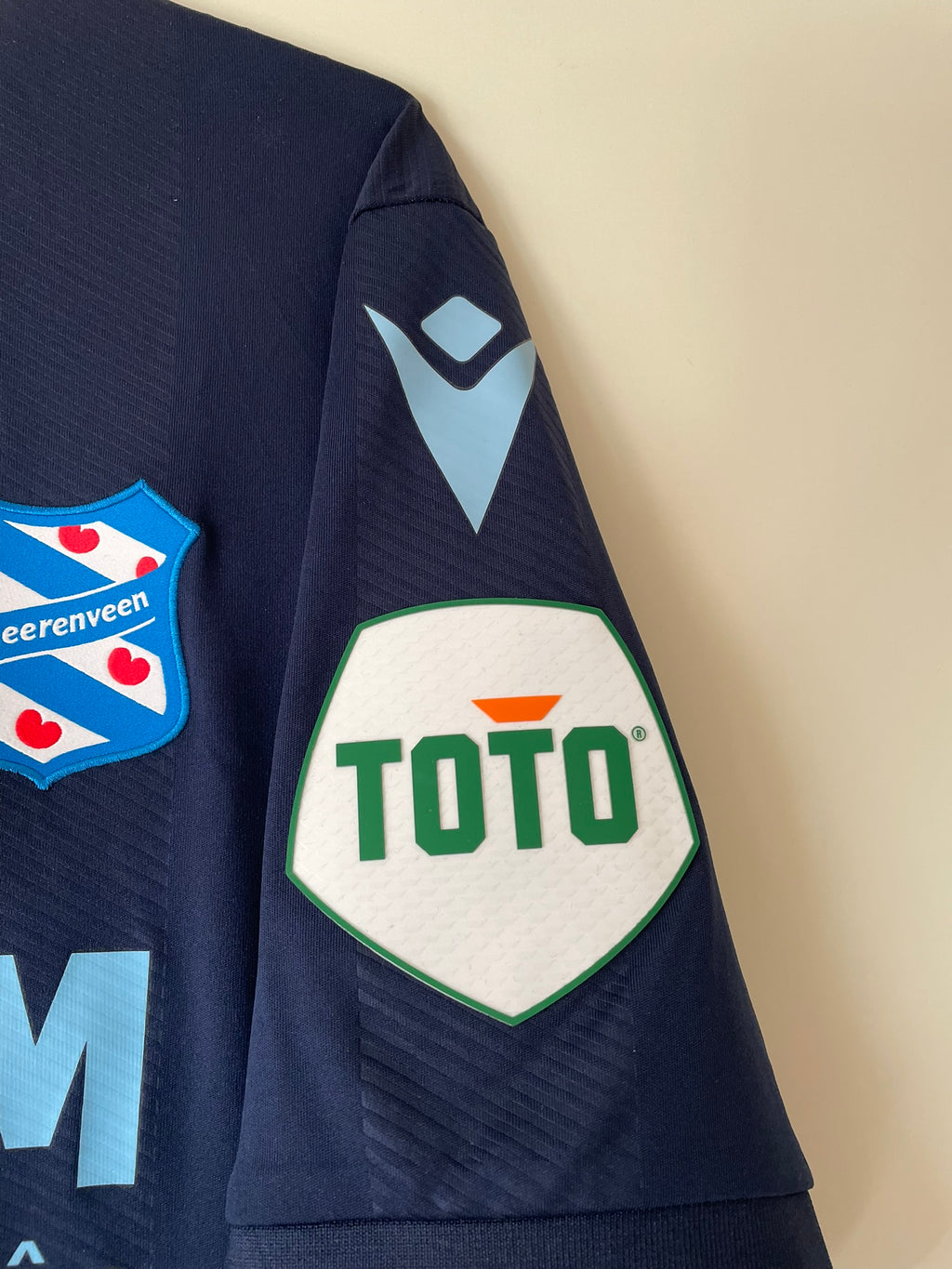Hopland #17 SC Heerenveen Macron 24/25 Away Matchworn (L)
