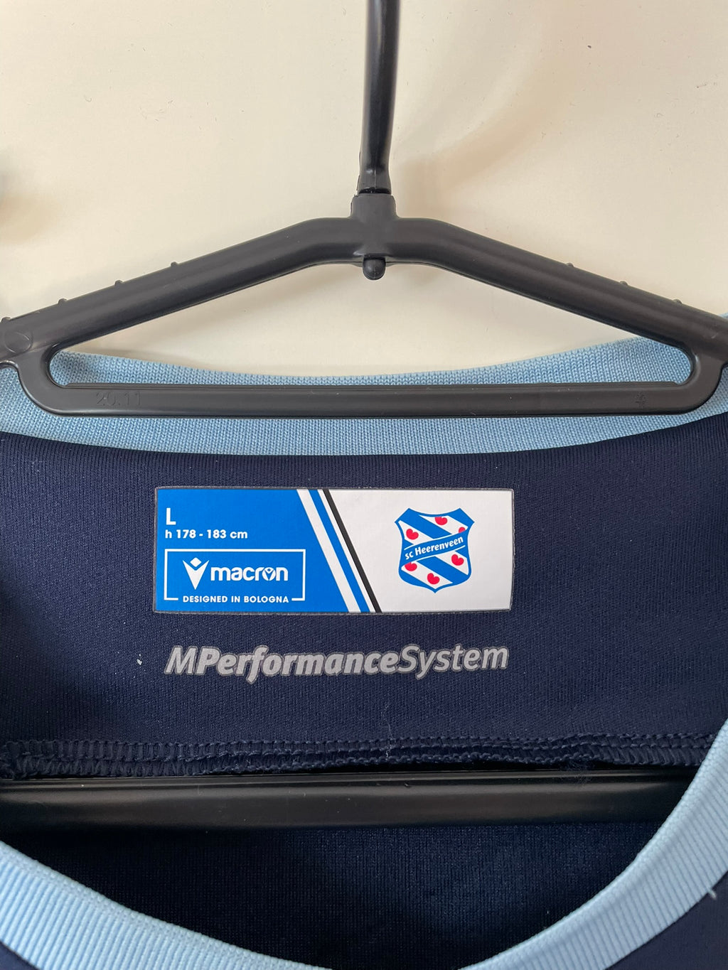 Hopland #17 SC Heerenveen Macron 24/25 Away Matchworn (L)