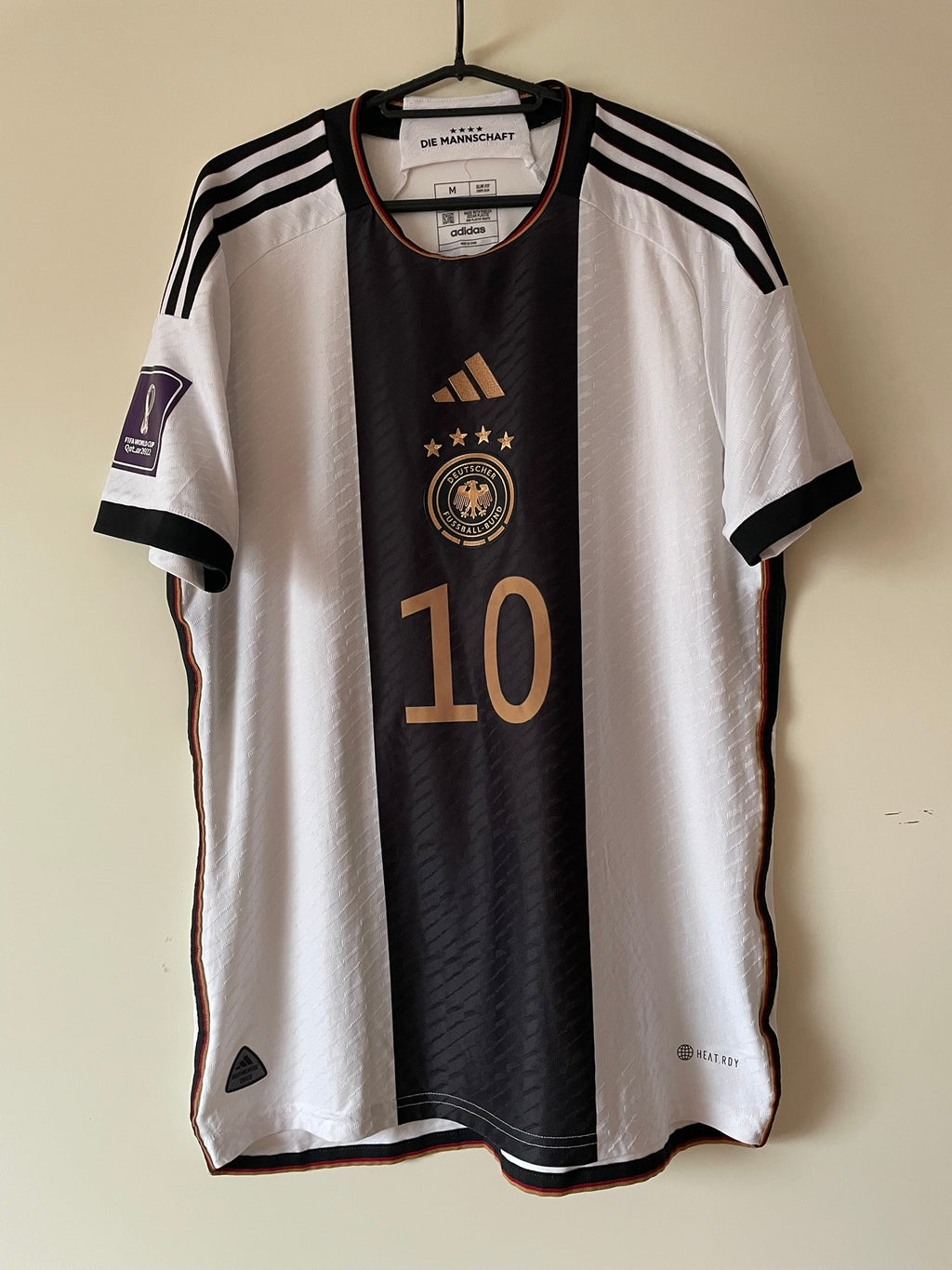 Gnabry #10 Germany Adidas 2022-2024 Home Authentic (M)