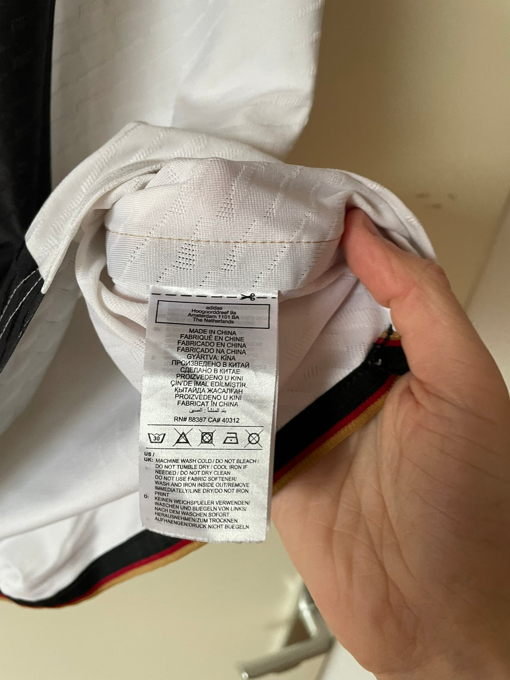 Gnabry #10 Germany Adidas 2022-2024 Home Authentic (M)