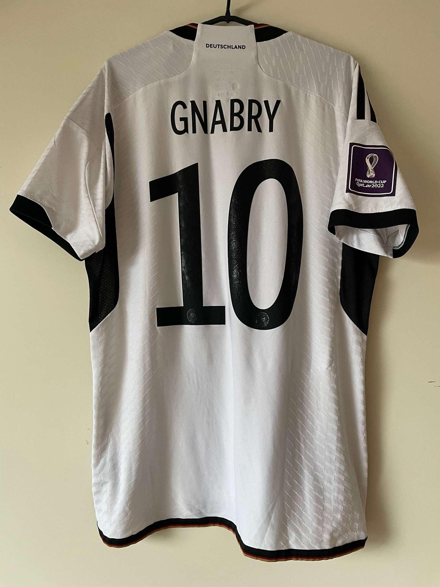 Gnabry #10 Germany Adidas 2022-2024 Home Authentic (M)