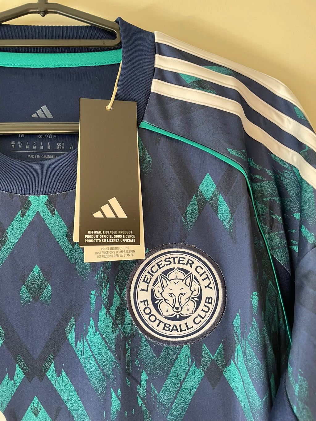 Leicester City Adidas 25/26 Away BNWT (M)