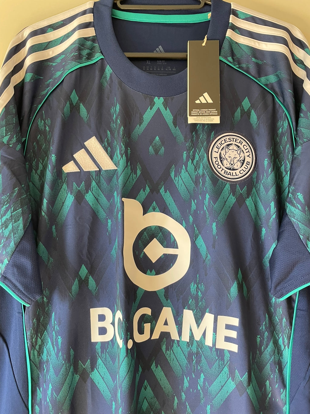 Leicester City Adidas 25/26 Away BNWT (XL)