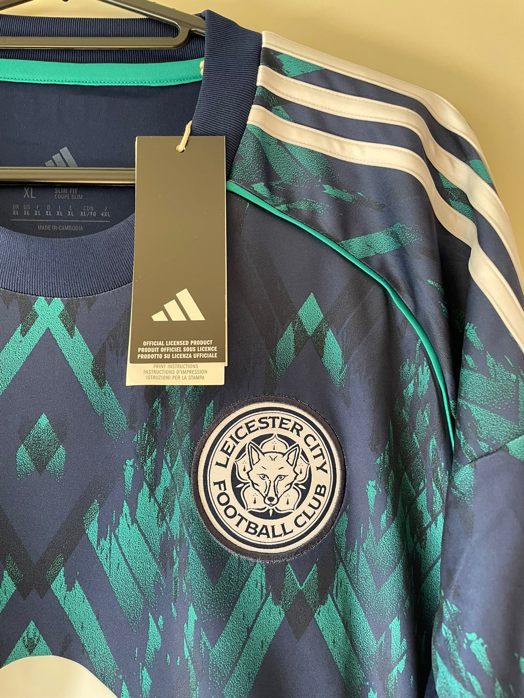 Leicester City Adidas 25/26 Away BNWT (XL)