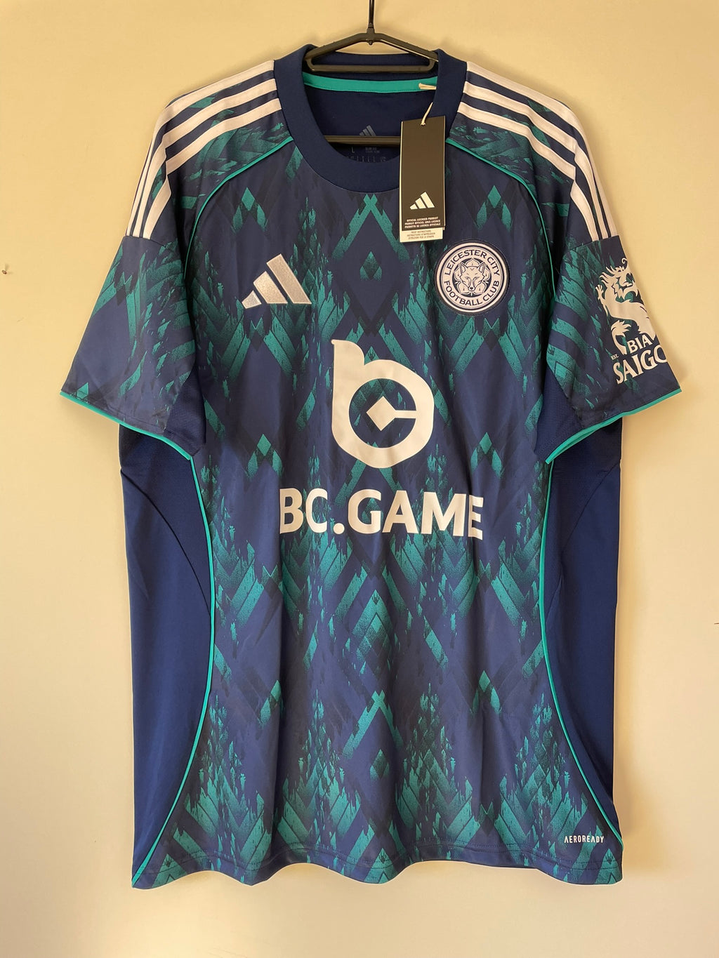 Leicester City Adidas 25/26 Away BNWT (L)