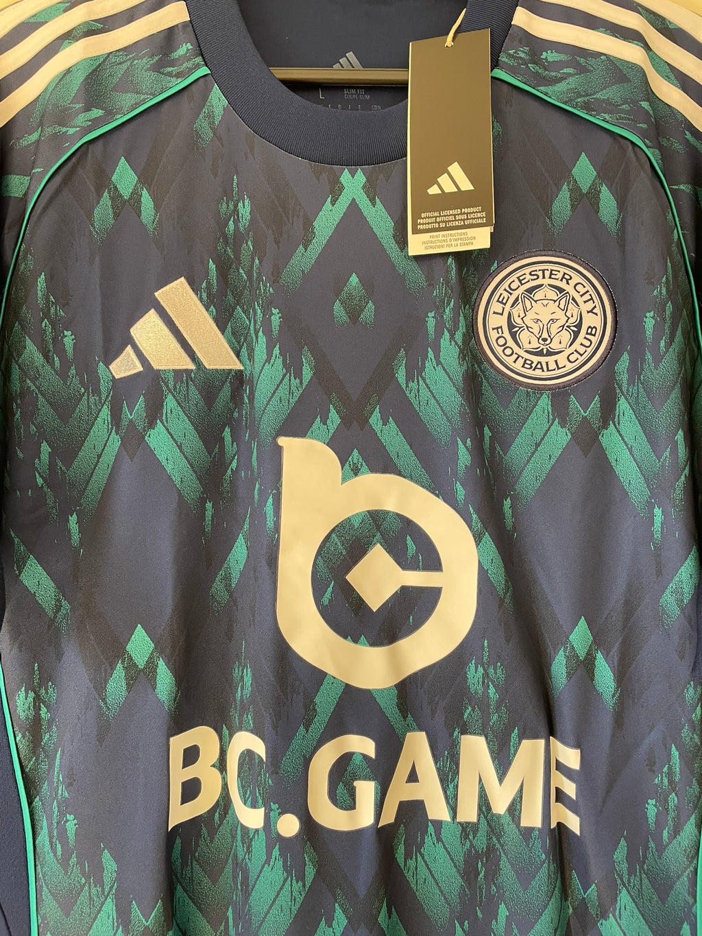 Leicester City Adidas 25/26 Away BNWT (L)