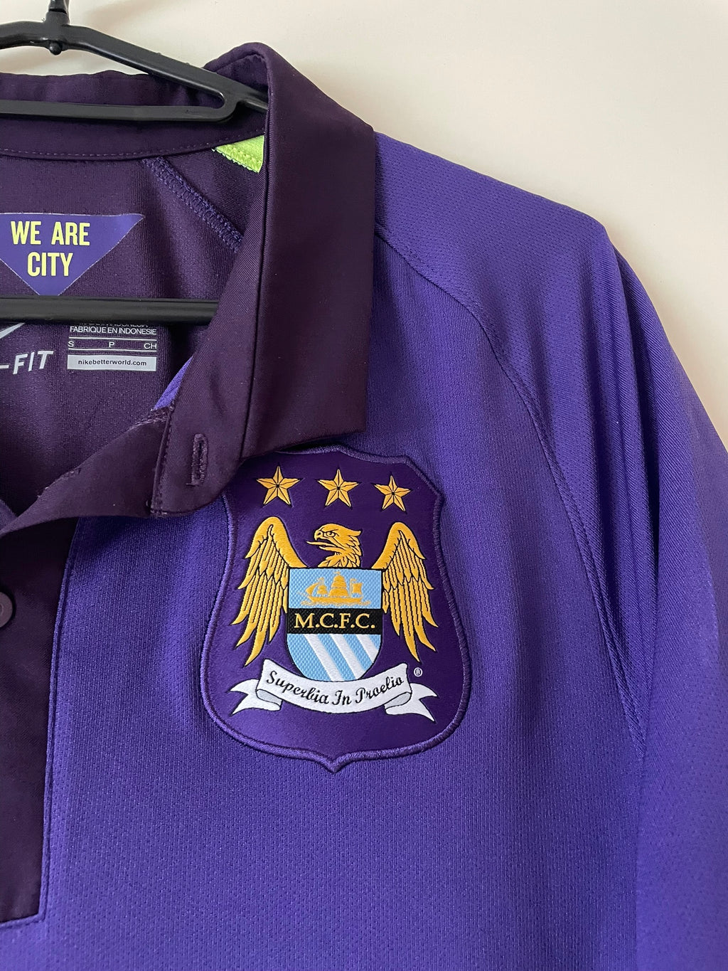 Kun Agüero #16 Manchester City Nike 14/15 Third (S)