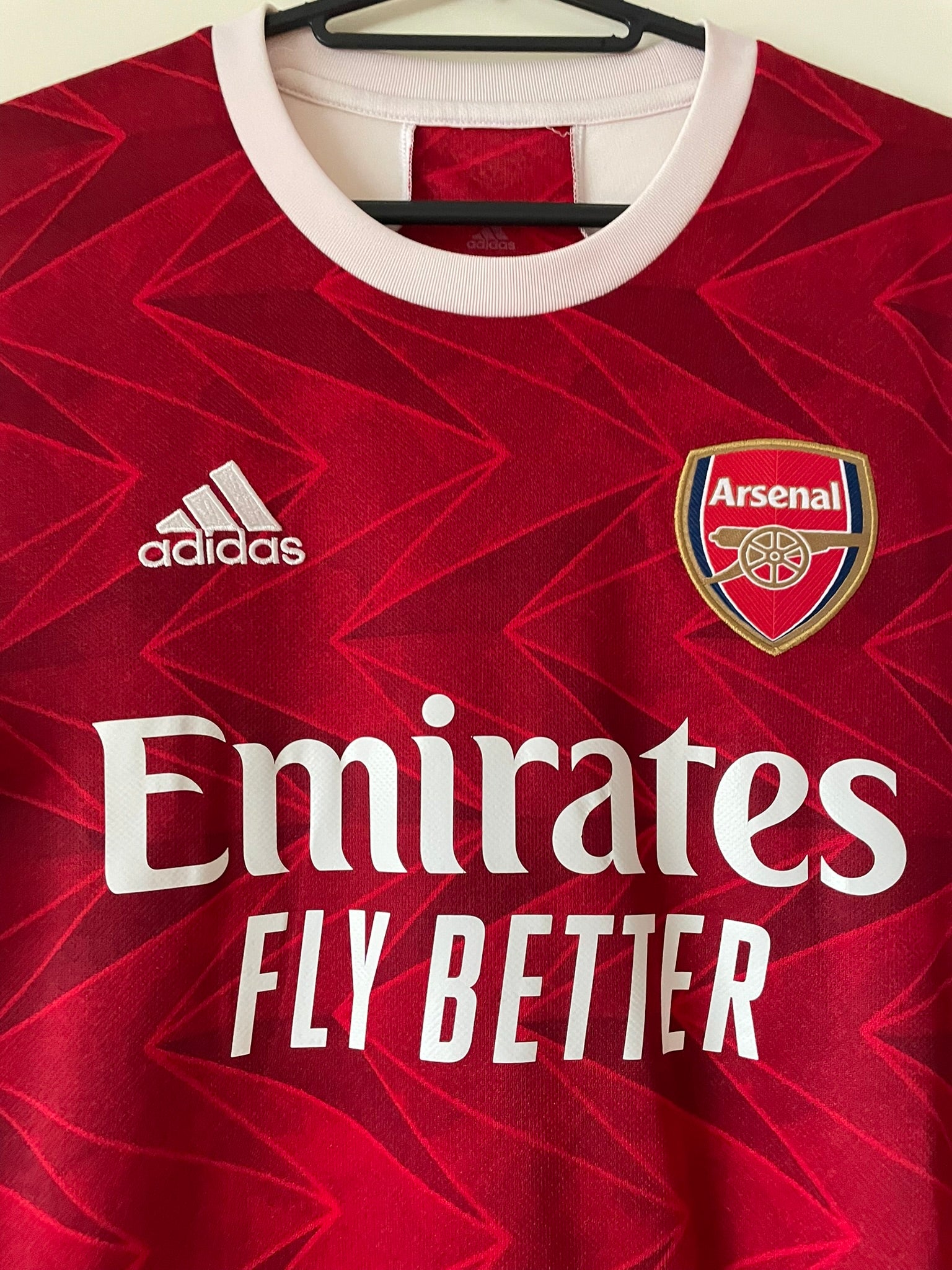 David Luiz #21 Arsenal FC Adidas 20/21 Home (S)