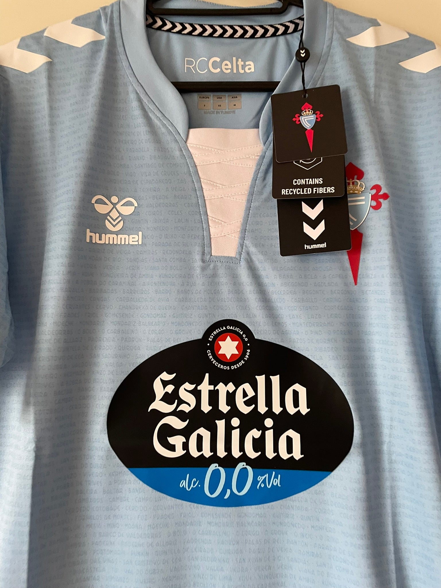 Celta de Vigo Hummel 24/25 Home BNWT (S)