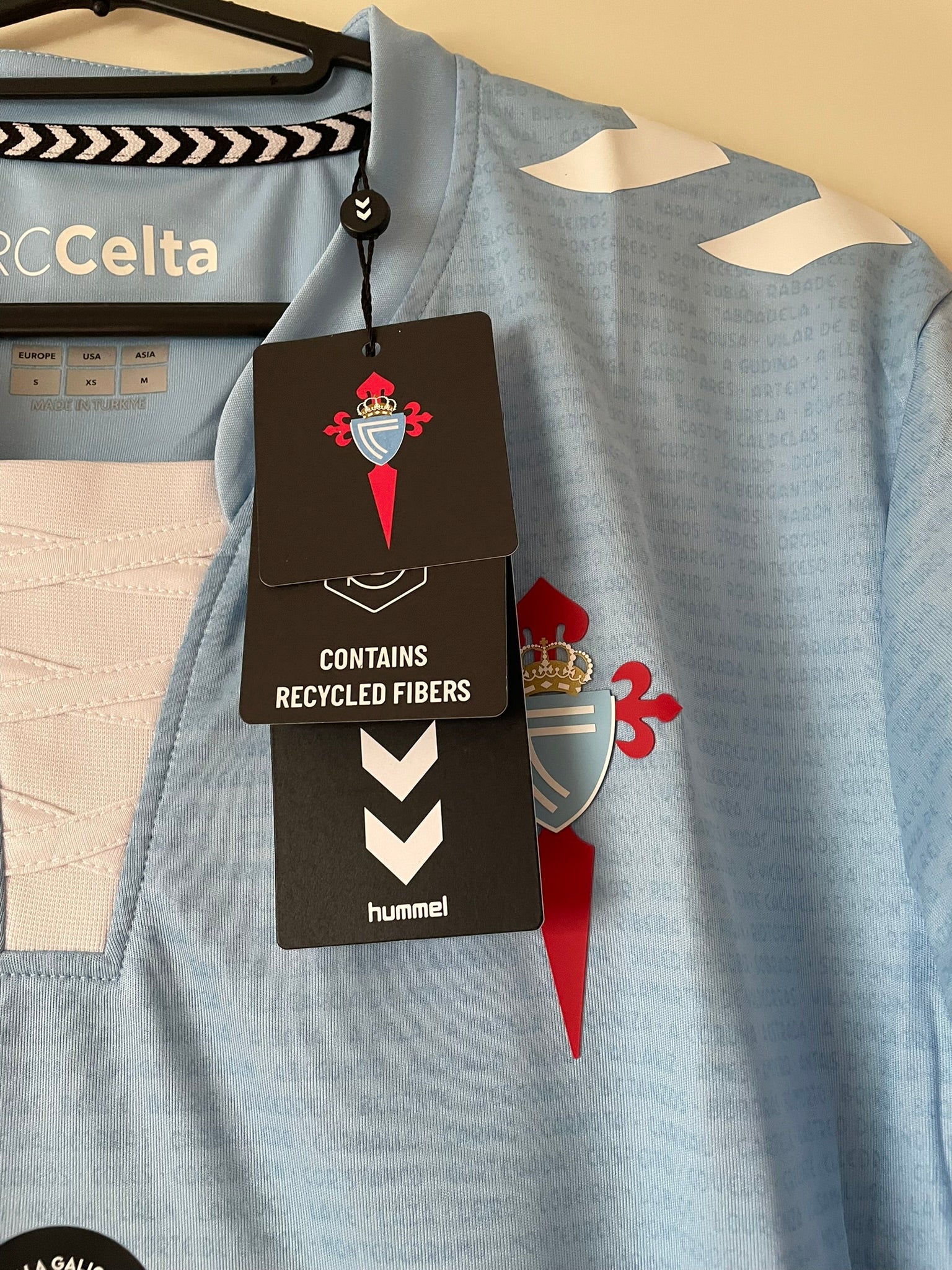 Celta de Vigo Hummel 24/25 Home BNWT (S)
