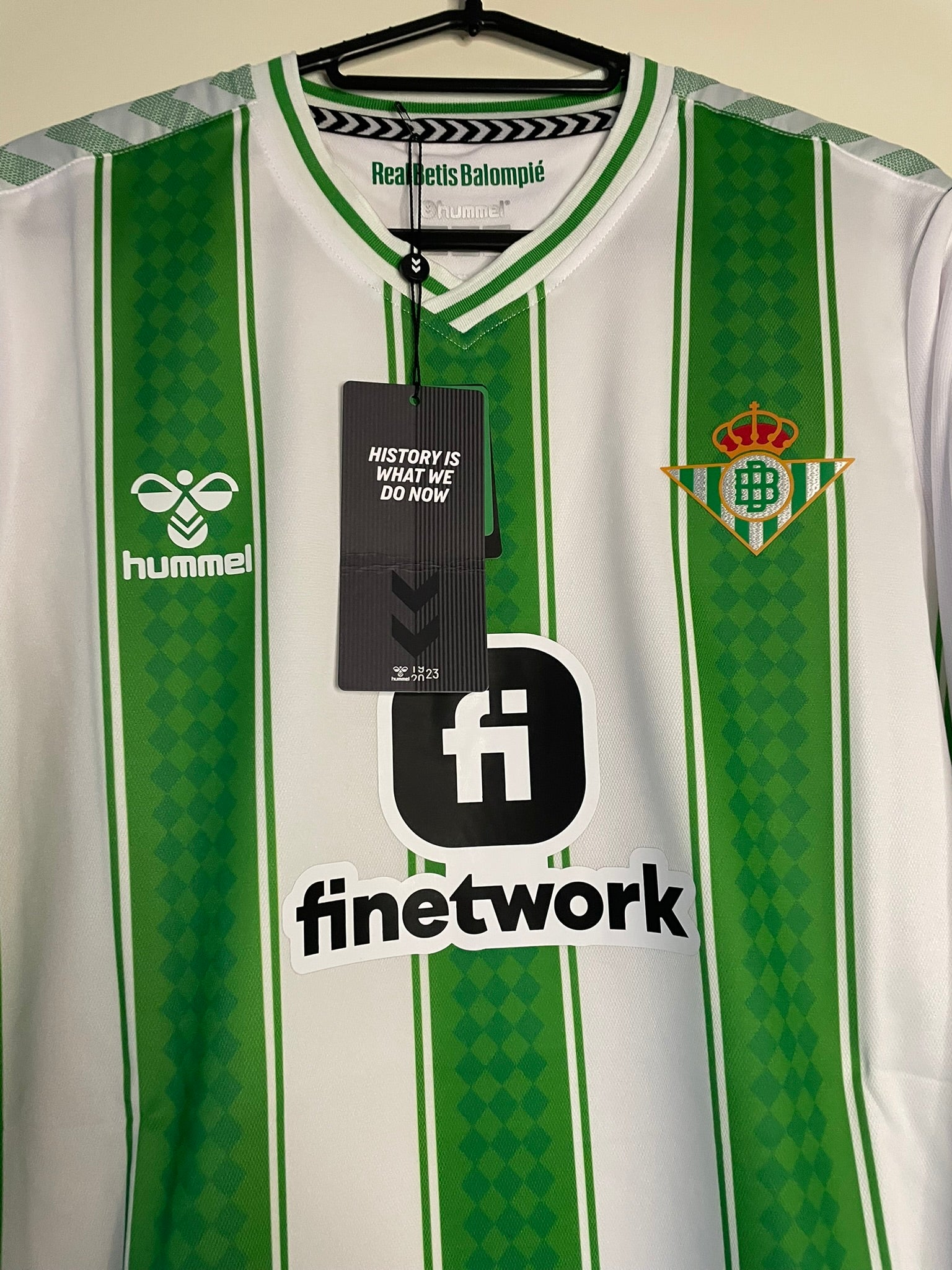 Real Betis Hummel 23/24 Home BNWT (S)