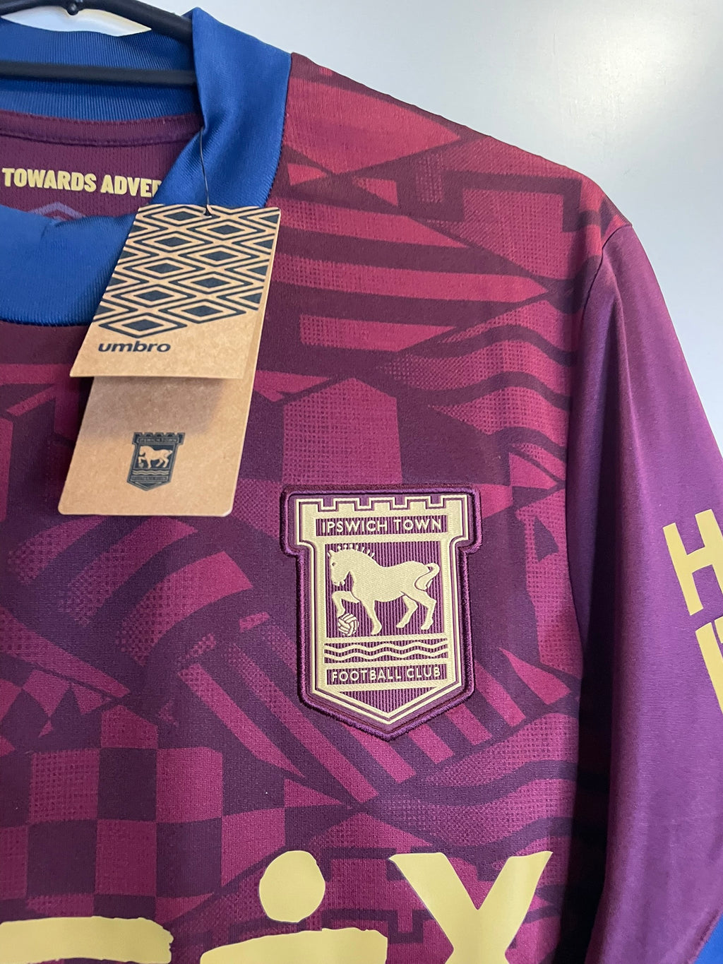 Delap #19 Ipswich Town Umbro 24/25 Away BNWT (S)