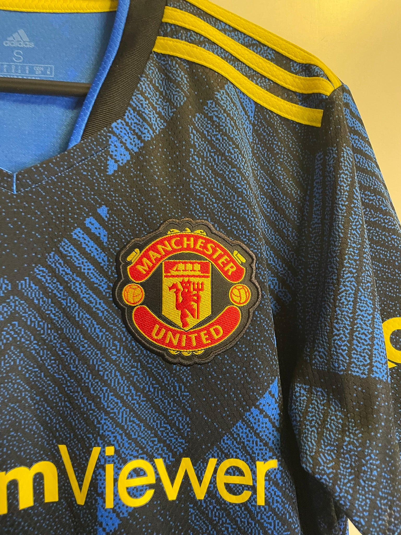 Pogba #6 Manchester United Adidas 21/22 Third (S)