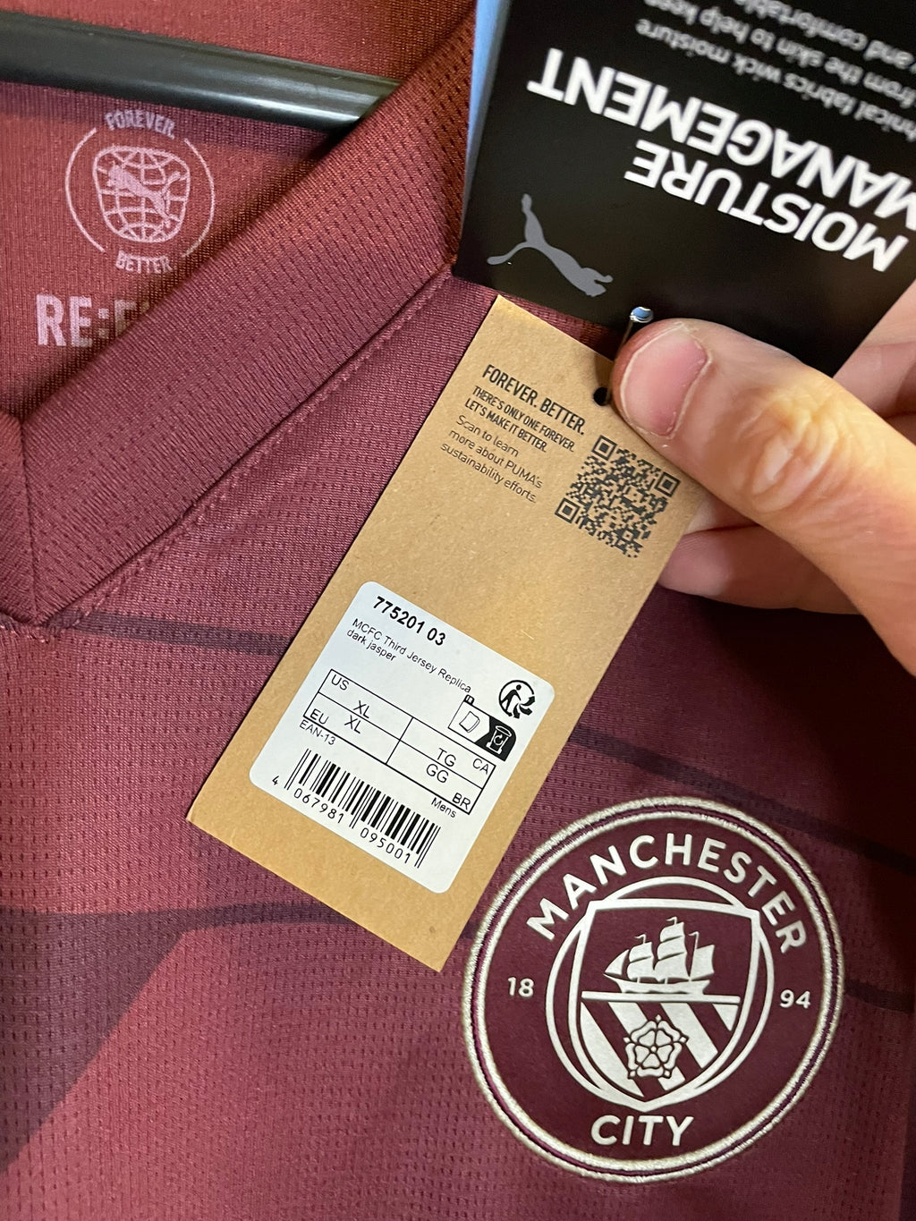 Manchester City Puma 24/25 Third BNWT (XL)