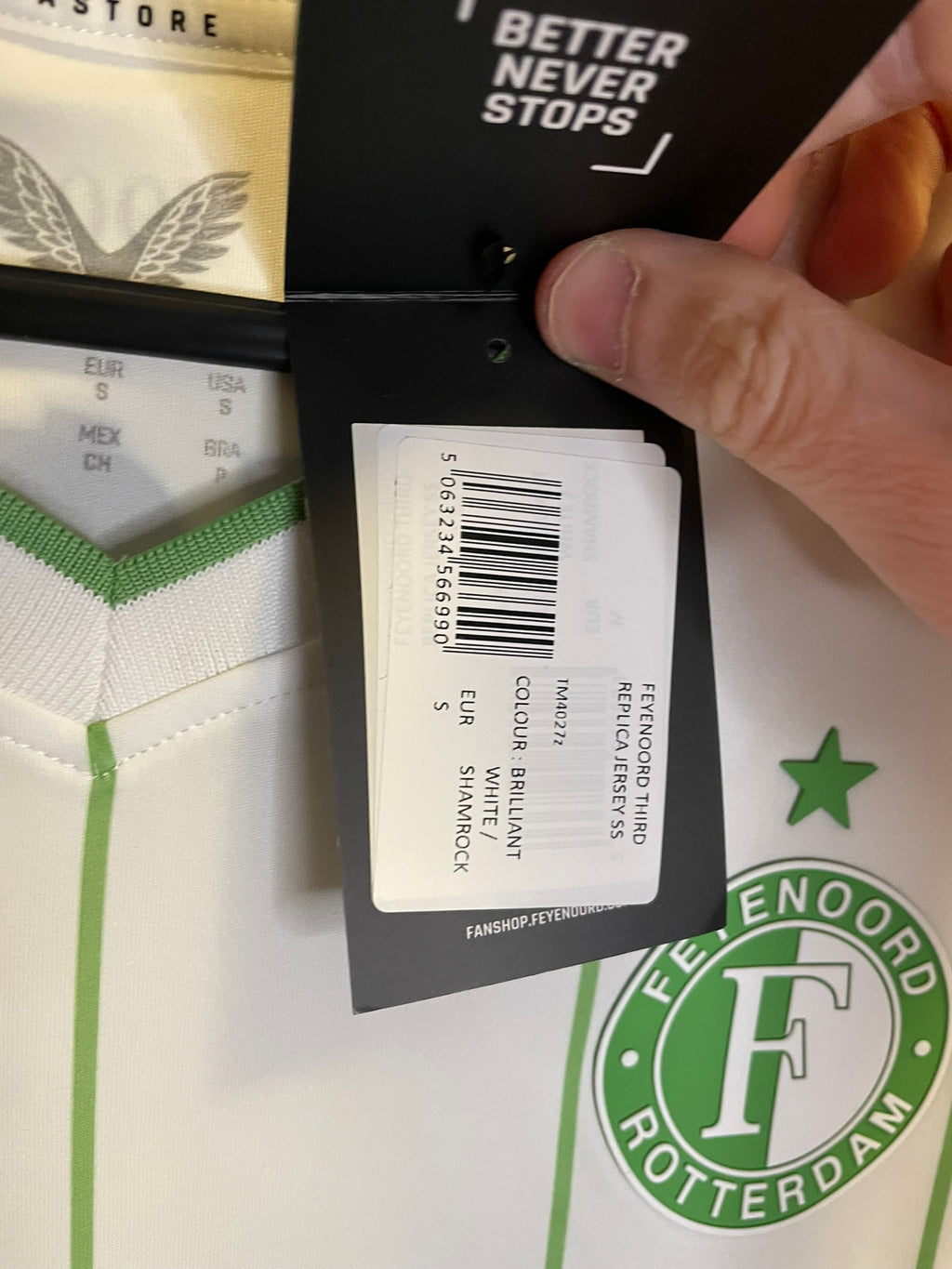 Feyenoord Castore 23/24 Third BNWT (S)