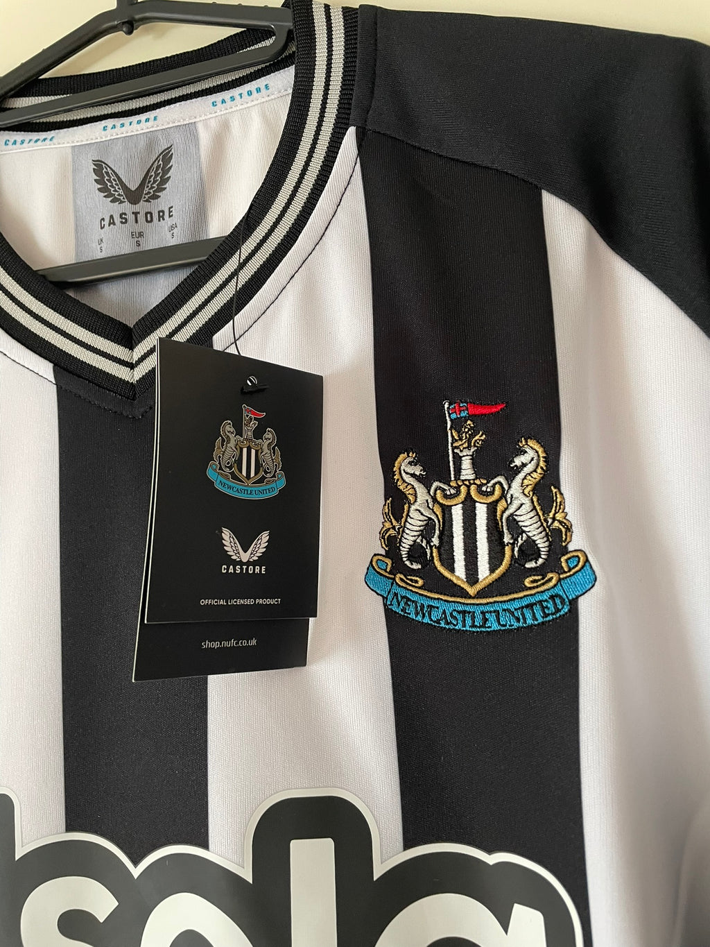 Newcastle United Castore 23/24 Home BNWT (S)