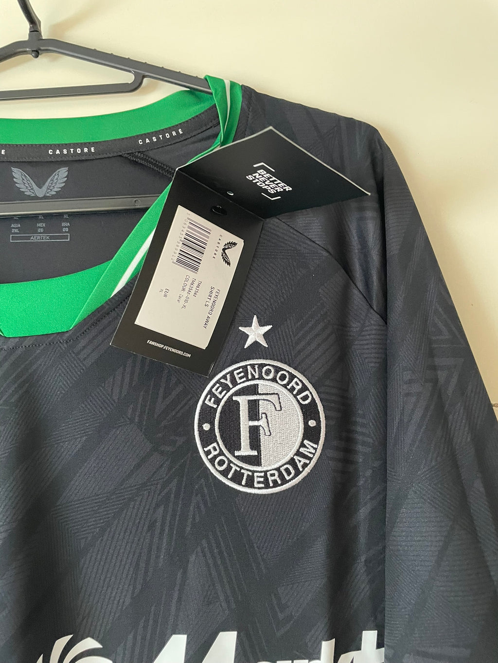 Feyenoord Castore 24/25 Away Longsleeve BNWT (XL)