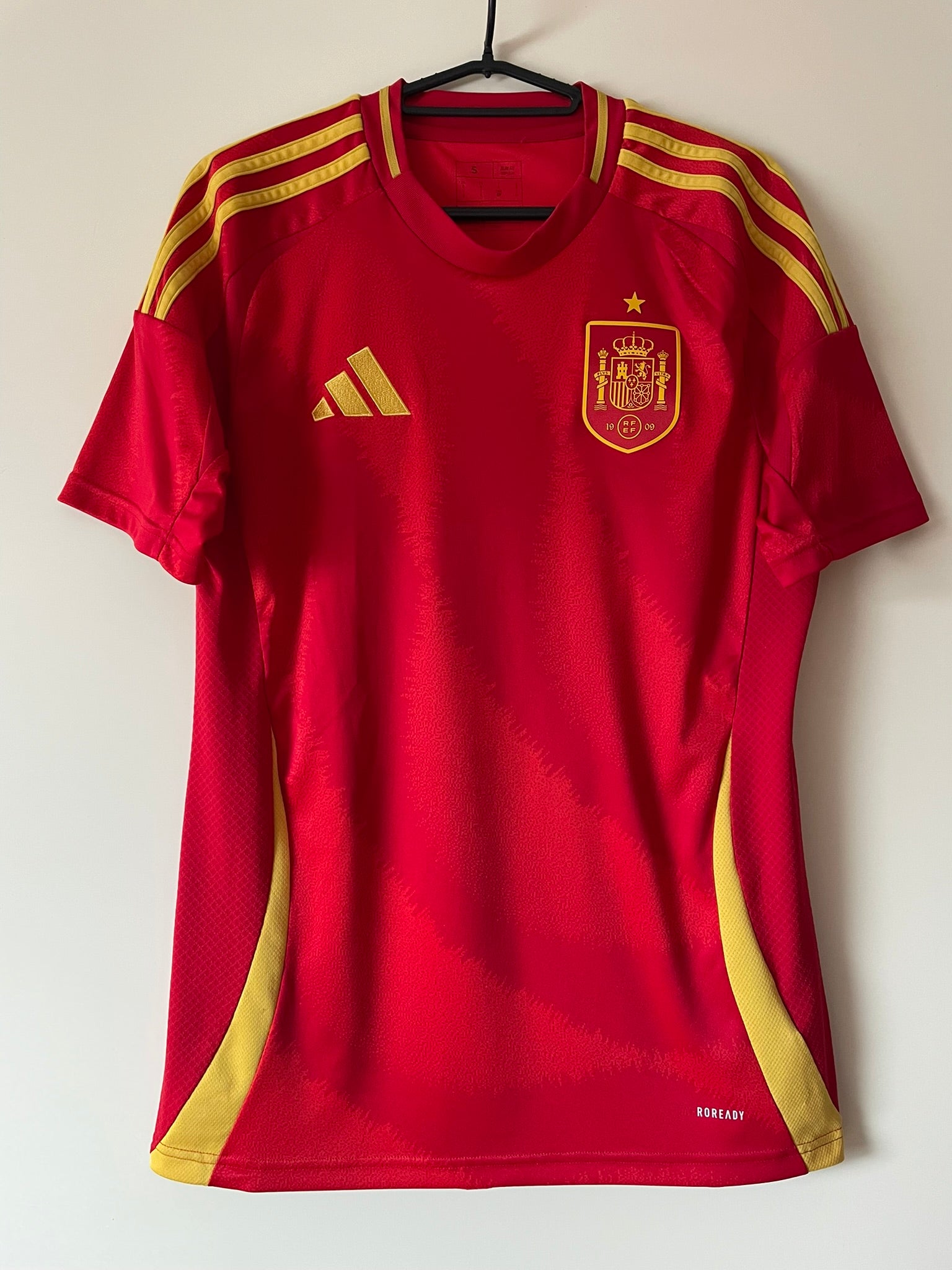 Lamine Yamal #19 Spain Adidas 2024-2026 Home (S)