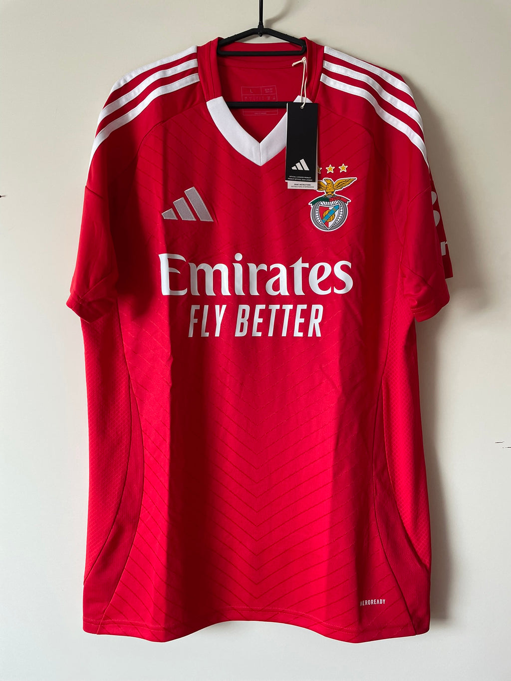 SL Benfica Adidas 24/25 Home BNWT (L)