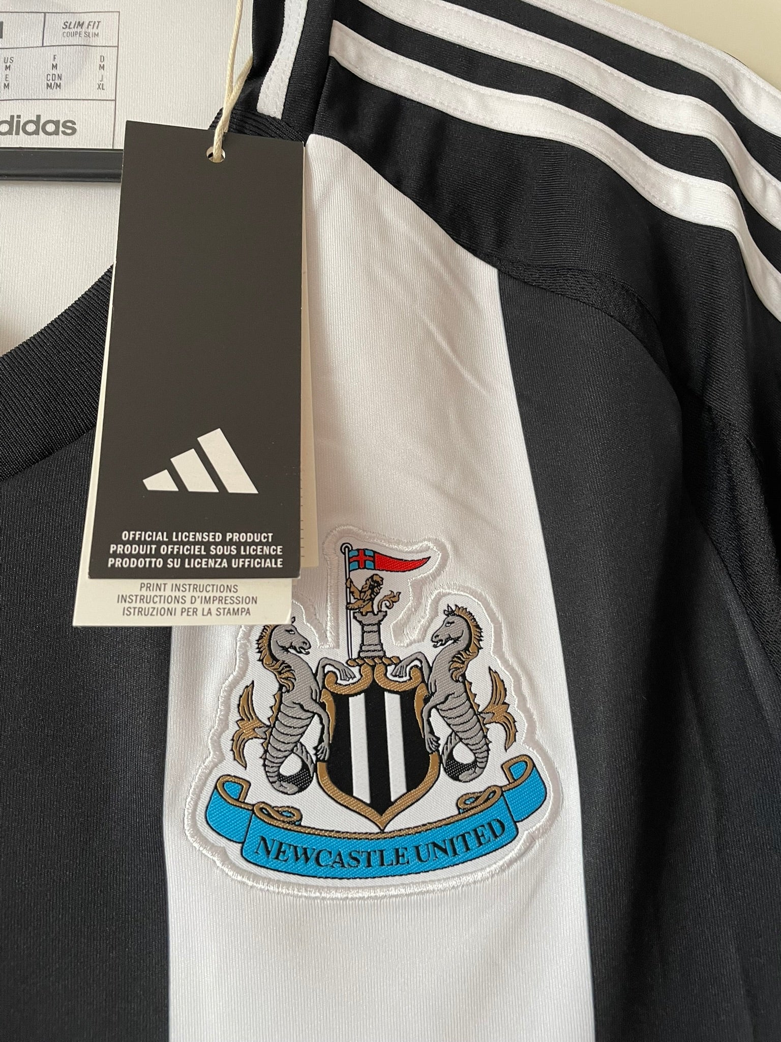Newcastle United Adidas 24/25 Home BNWT (M)