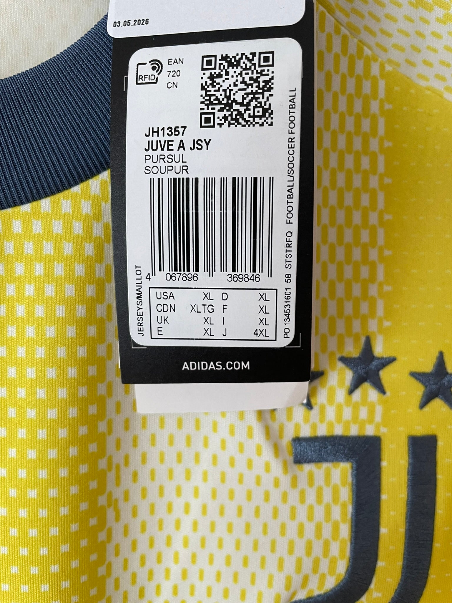 Juventus Adidas 24/25 Away BNWT (XL)