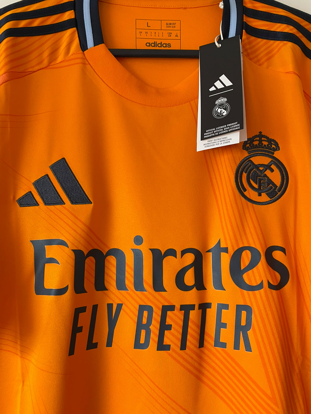 Real Madrid Adidas 24/25 Away BNWT (L)