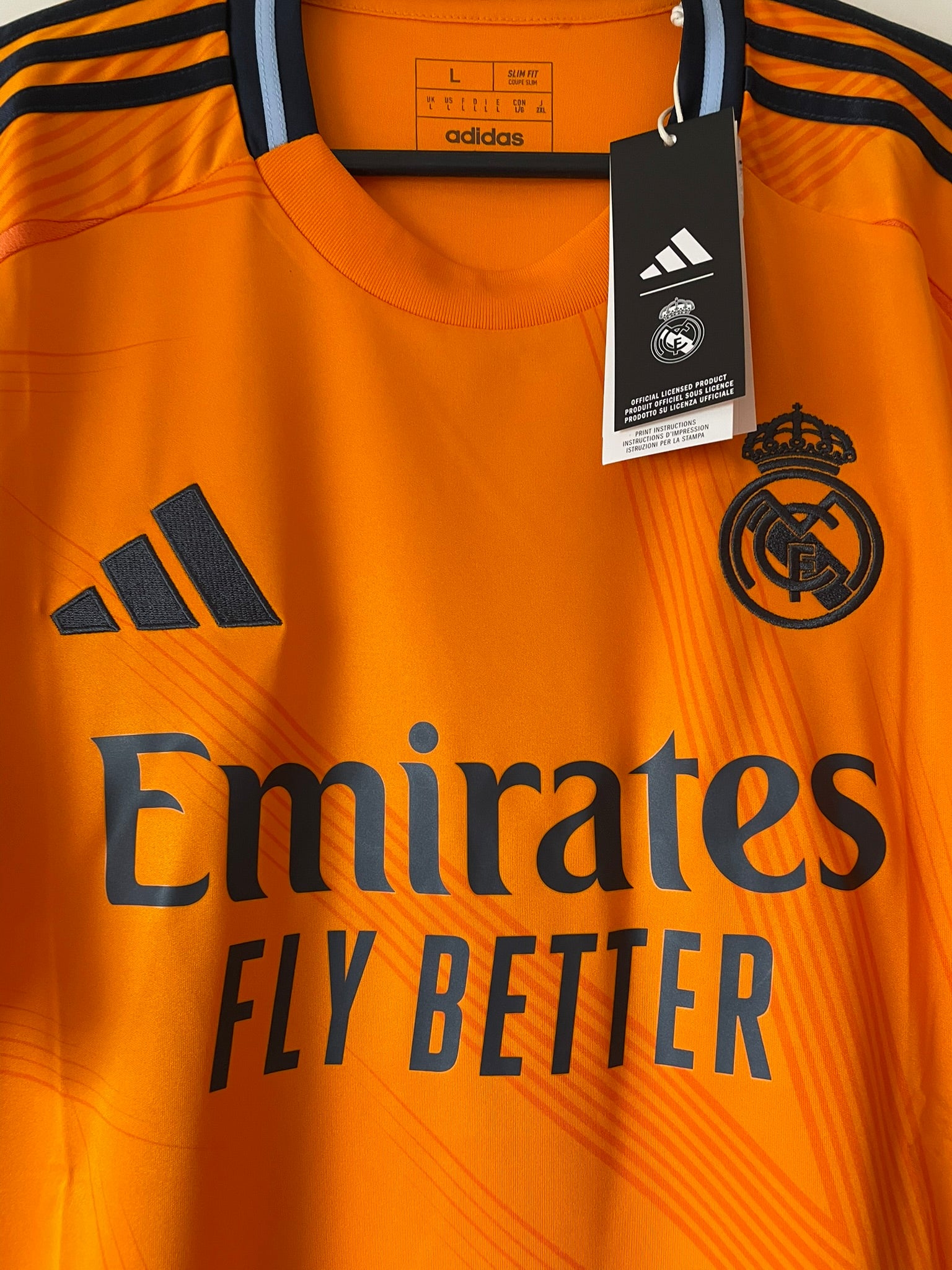 Real Madrid Adidas 24/25 Away BNWT (L)