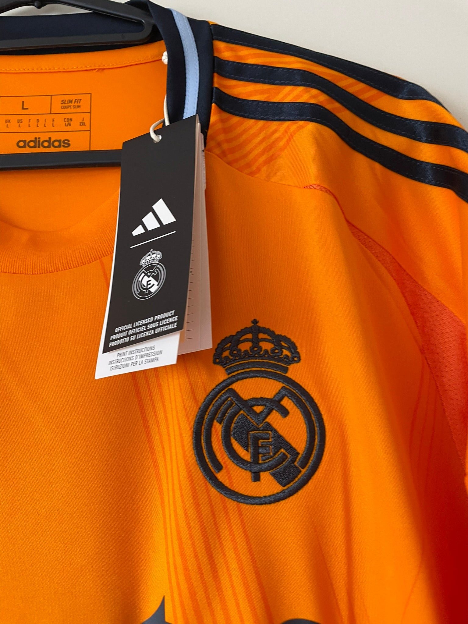 Real Madrid Adidas 24/25 Away BNWT (L)