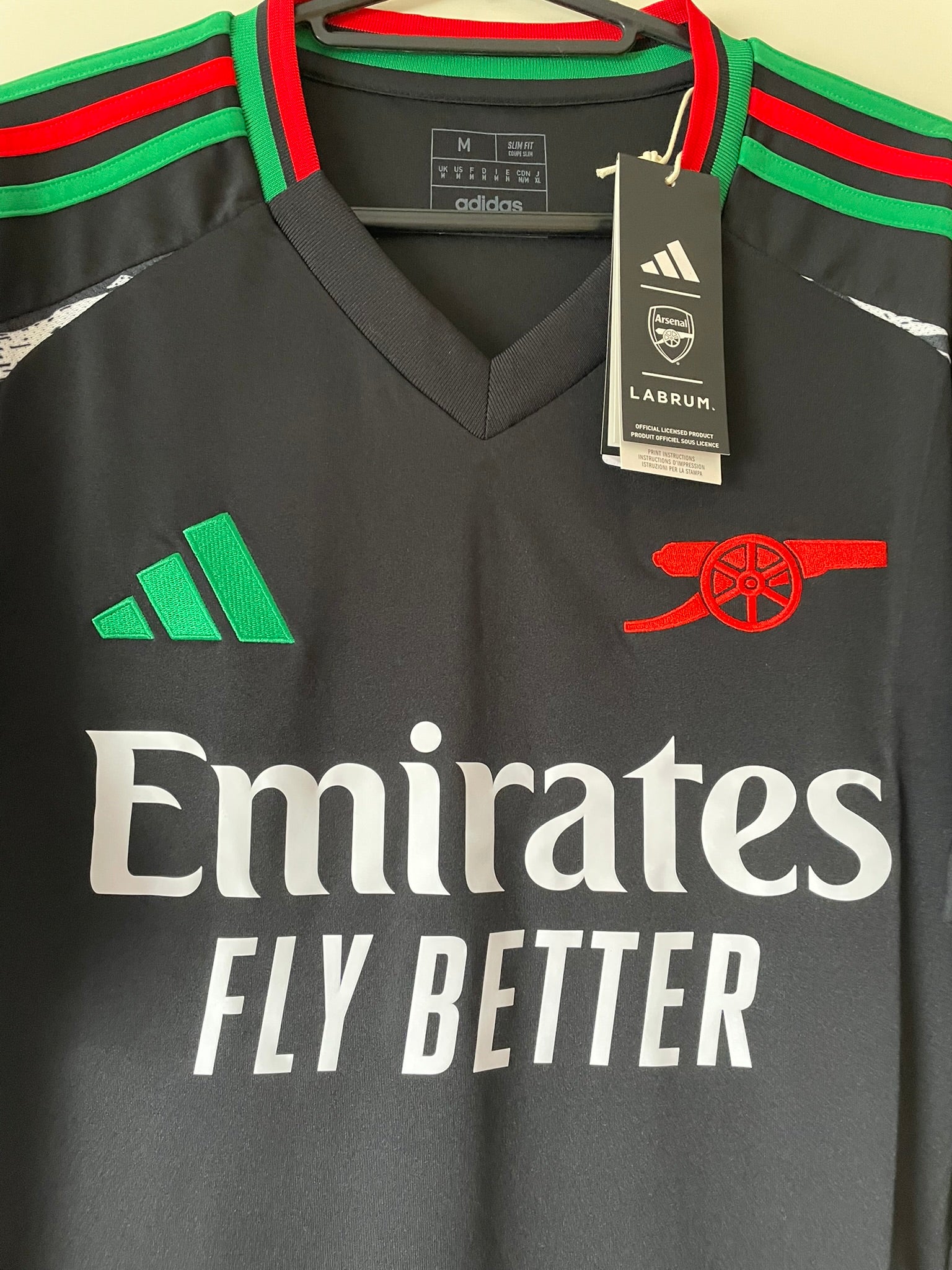 Arsenal FC Adidas 24/25 Away BNWT (M)