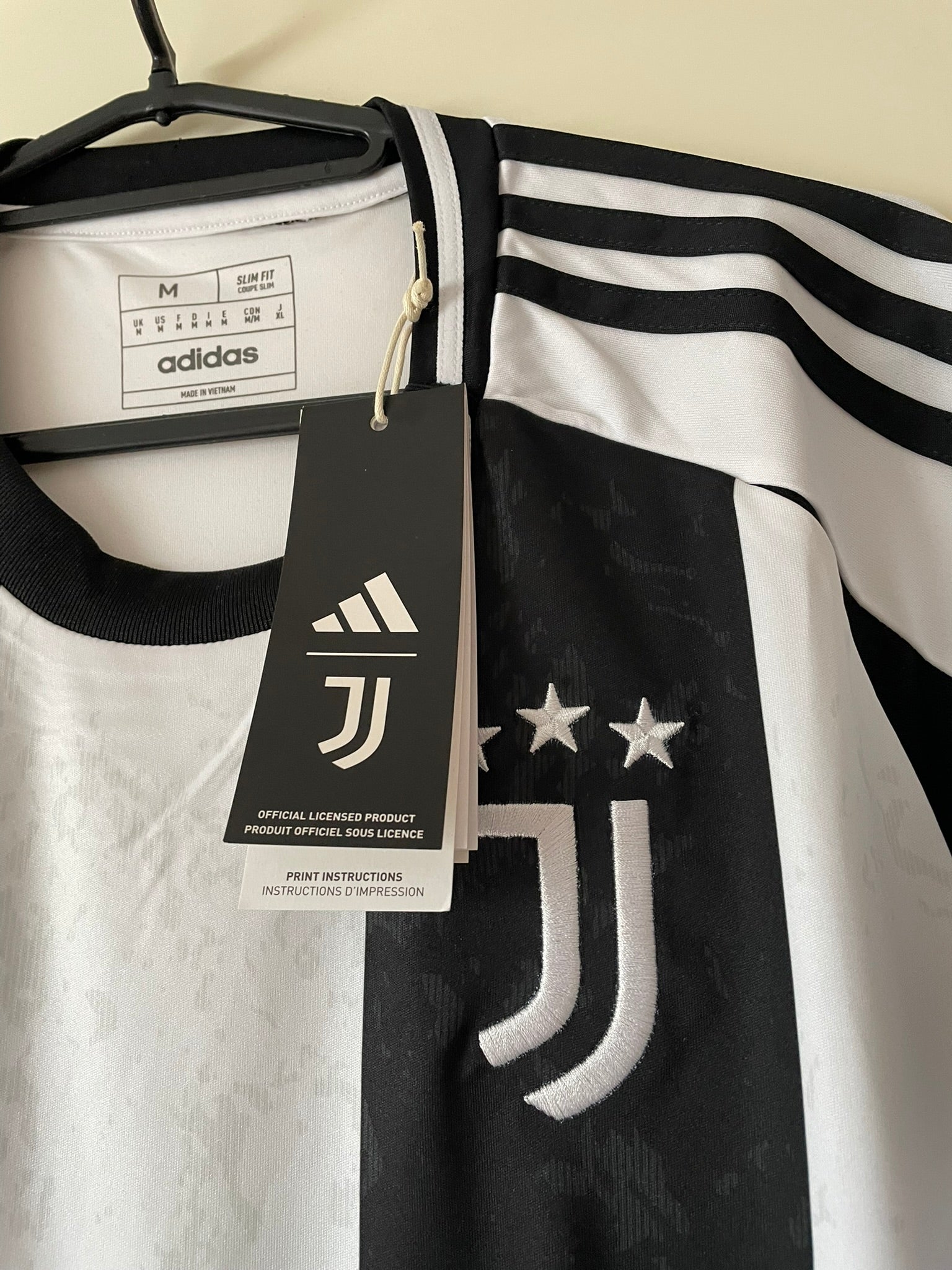 Juventus FC Adidas 24/25 Home BNWT (M)