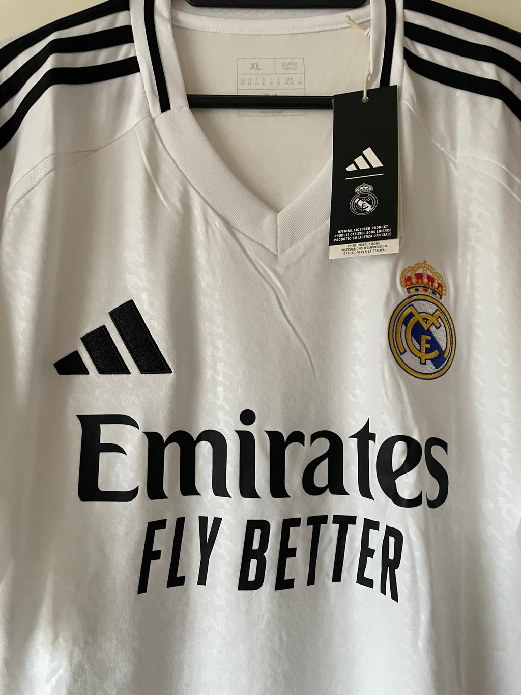 Real Madrid Adidas 24/25 Home BNWT (XL)