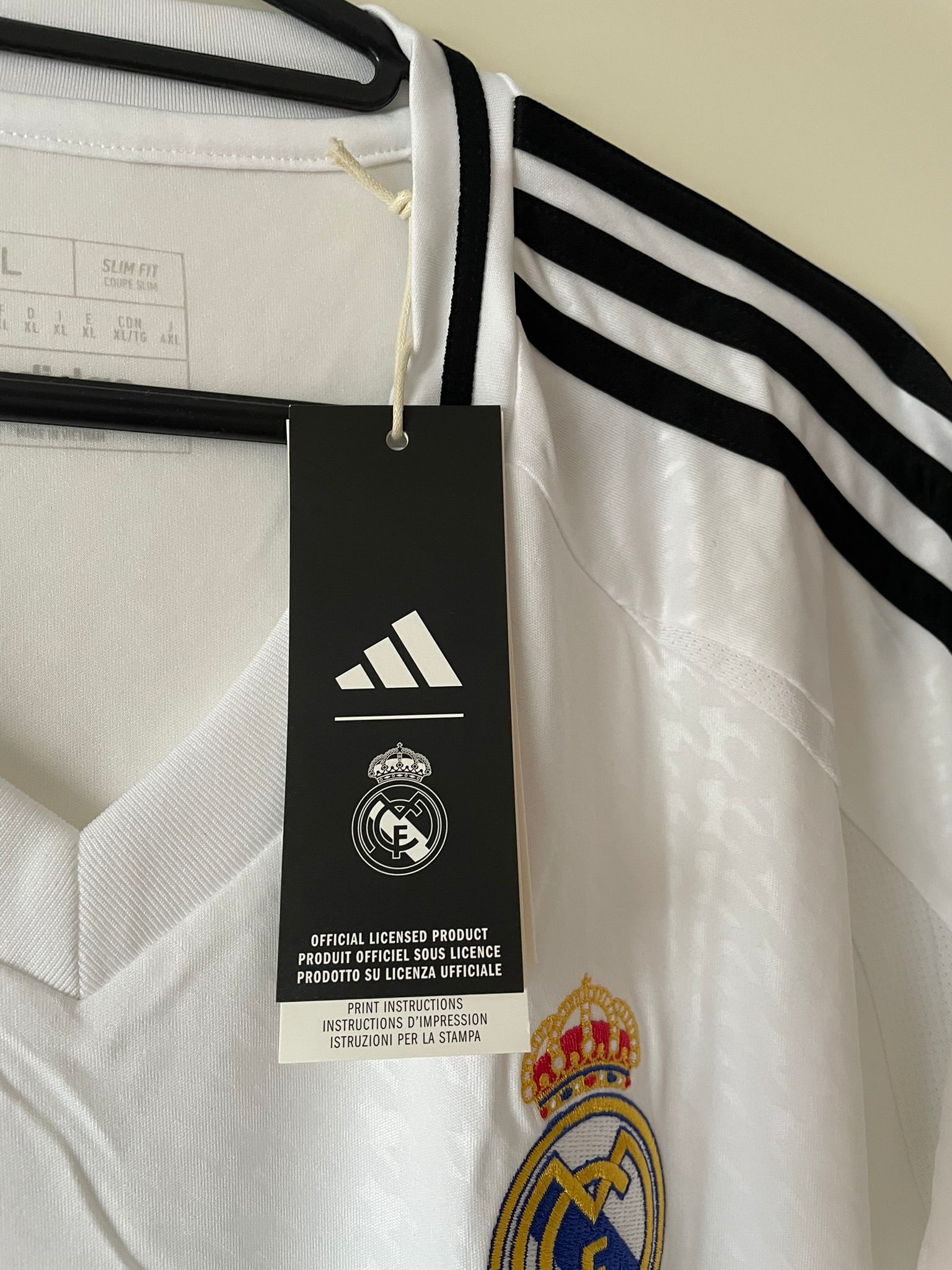 Real Madrid Adidas 24/25 Home BNWT (XL)