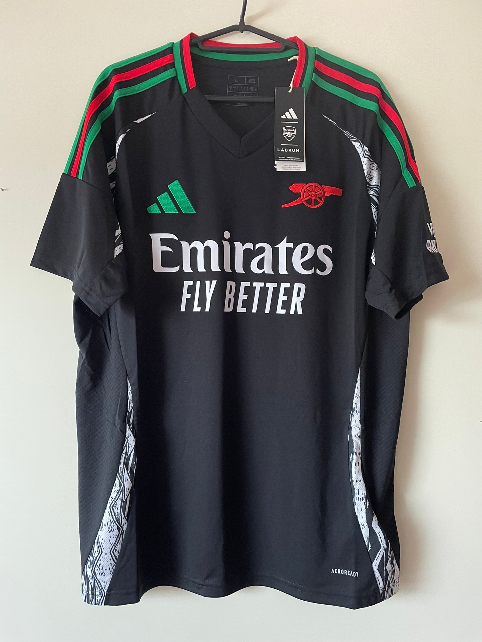 Arsenal FC Adidas 24/25 Away BNWT (L)
