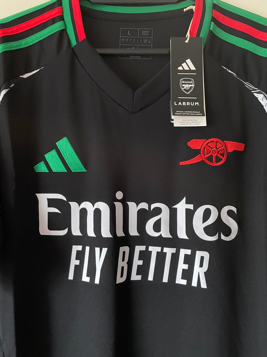 Arsenal FC Adidas 24/25 Away BNWT (L)