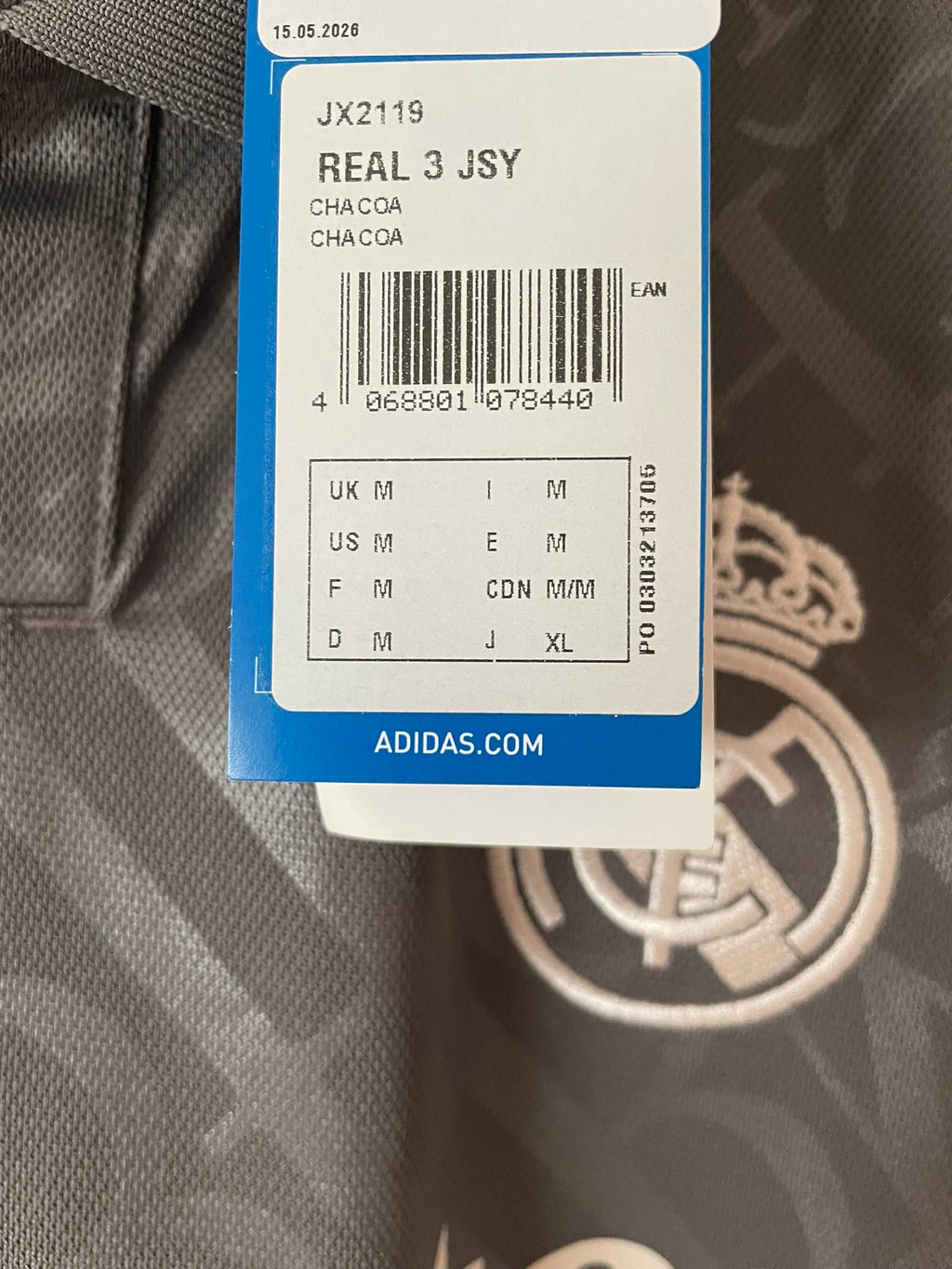 Real Madrid Adidas 24/25 Third BNWT (M)