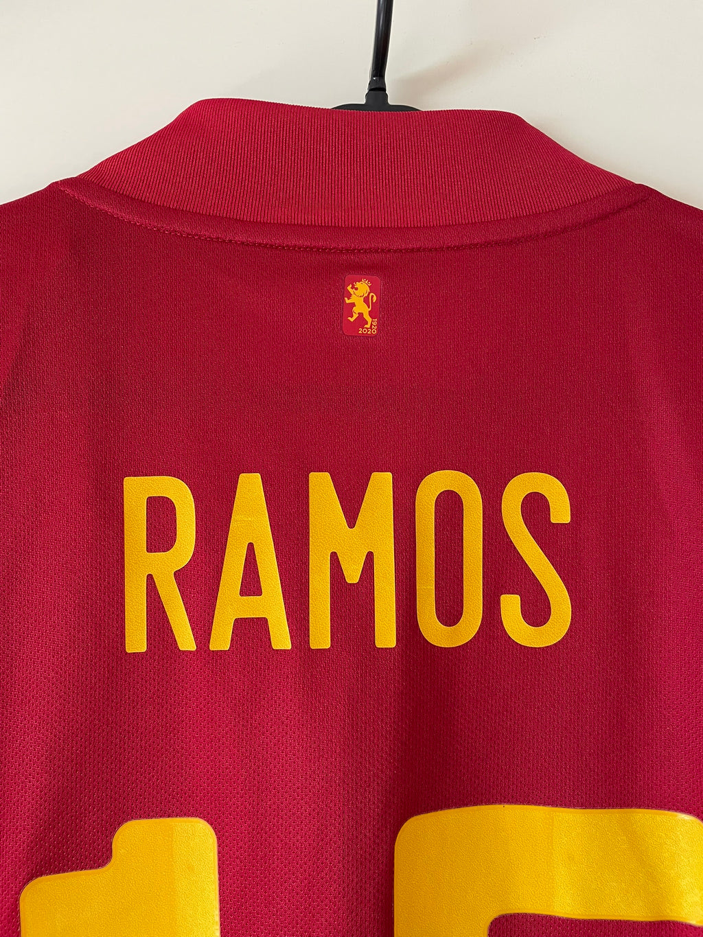 Sergio Ramos #15 Spain Adidas 2020-2022 Home Longsleeve (S)