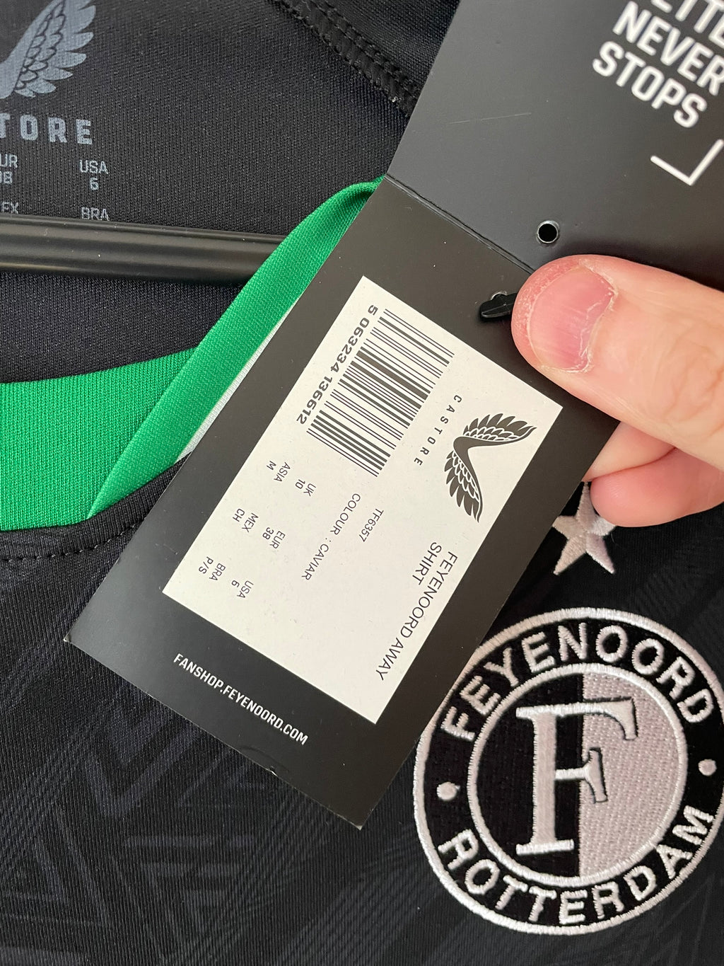 Feyenoord Castore 24/25 Away Women BNWT (M)