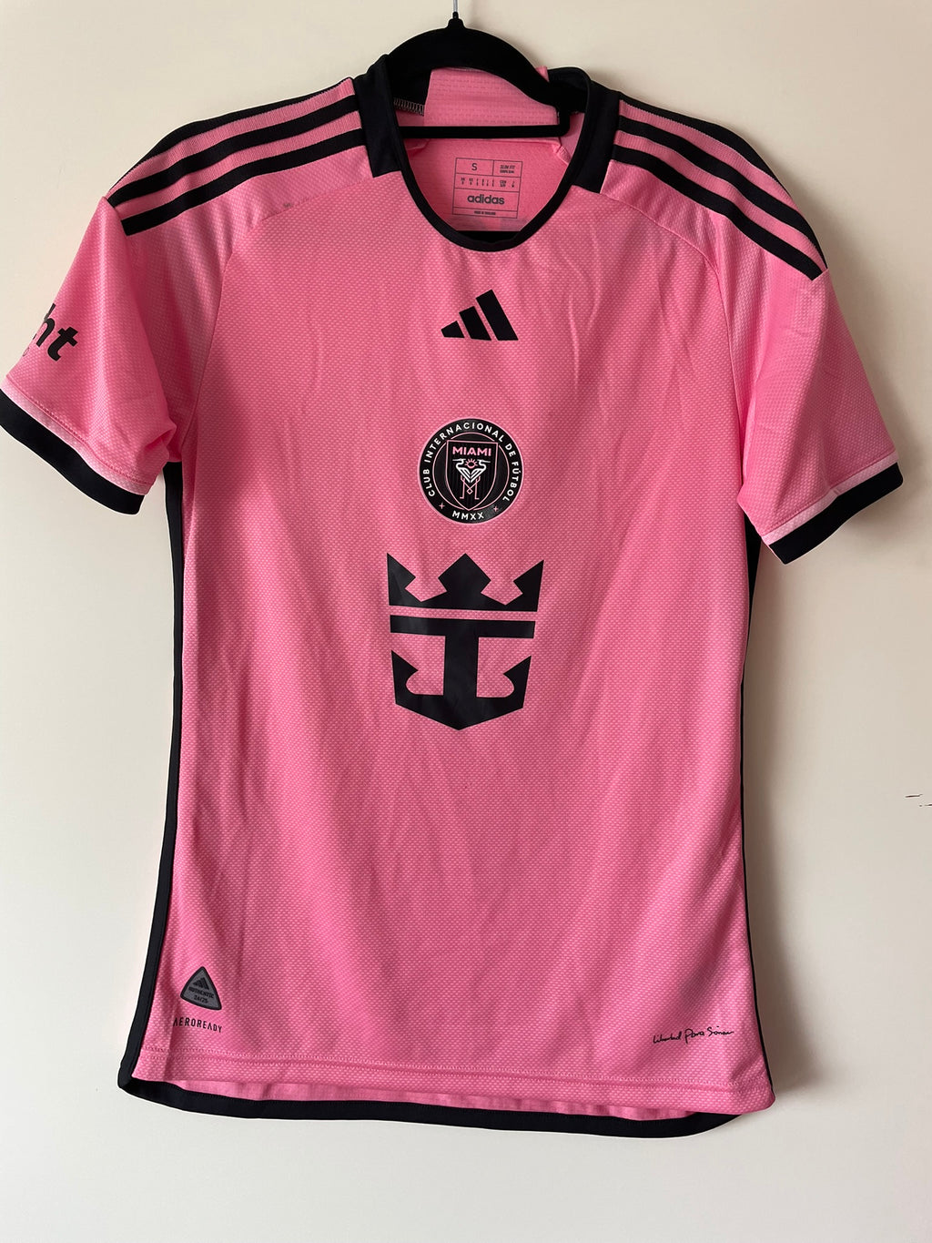 Messi #10 Inter Miami Adidas 24/25 Home Authentic (S)