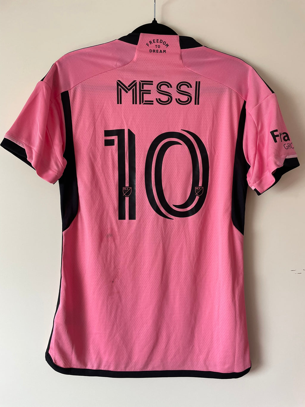 Messi #10 Inter Miami Adidas 24/25 Home Authentic (S)