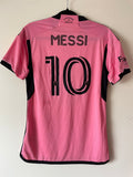 Messi #10 Inter Miami Adidas 24/25 Home Authentic (S)
