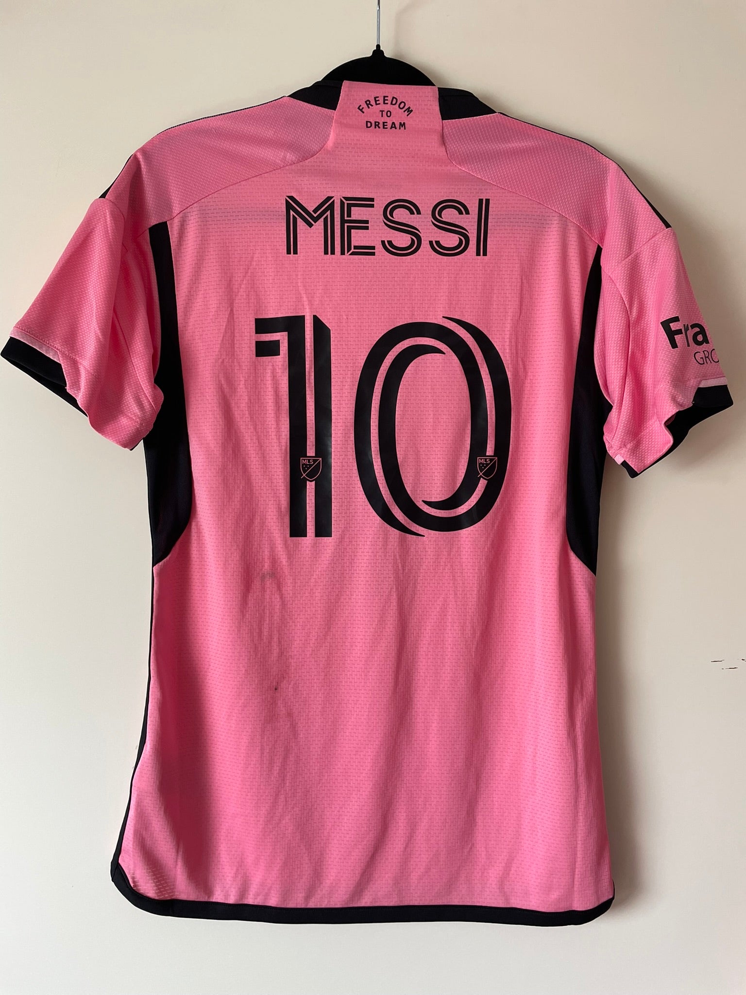 Messi #10 Inter Miami Adidas 24/25 Home Authentic (S)