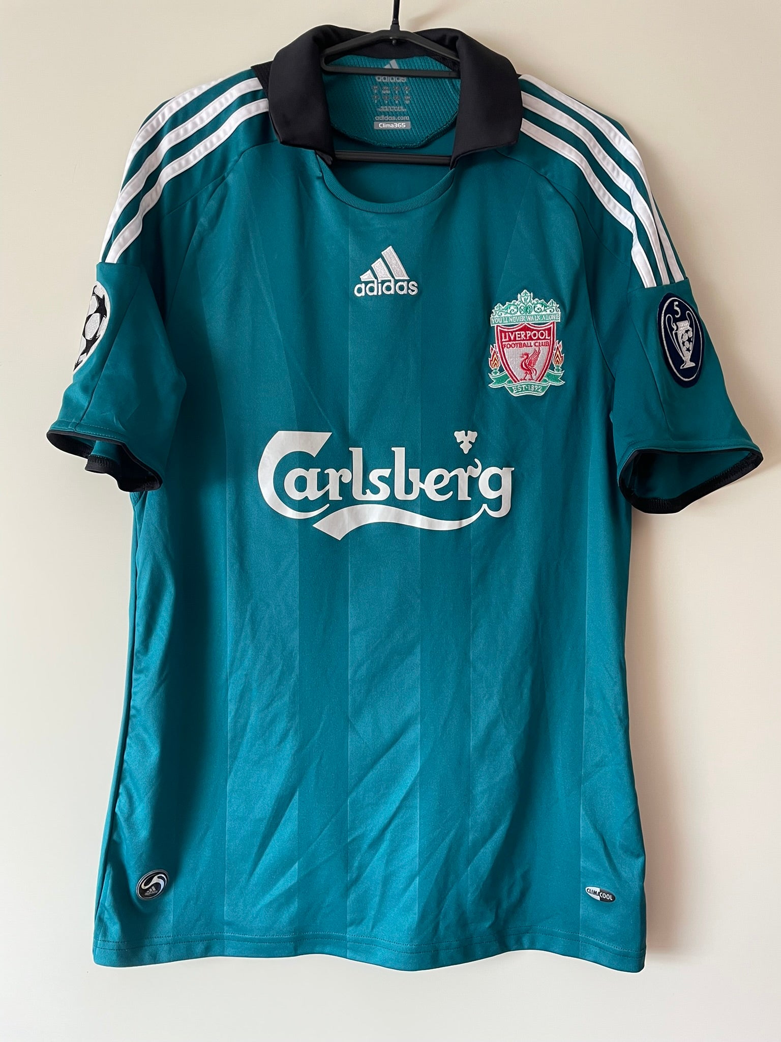 Kuyt #18 Liverpool FC Adidas 08/09 Third (S)