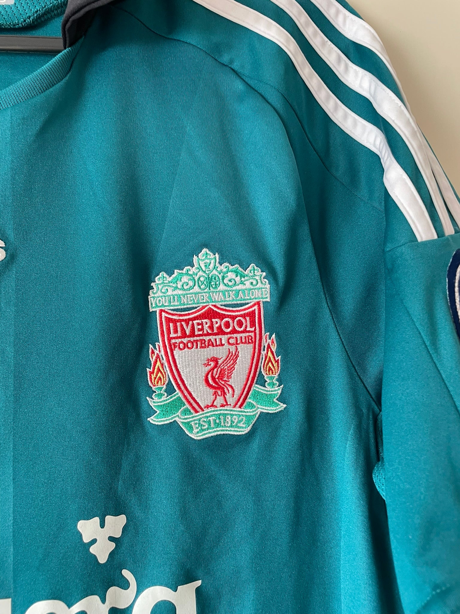 Kuyt #18 Liverpool FC Adidas 08/09 Third (S)