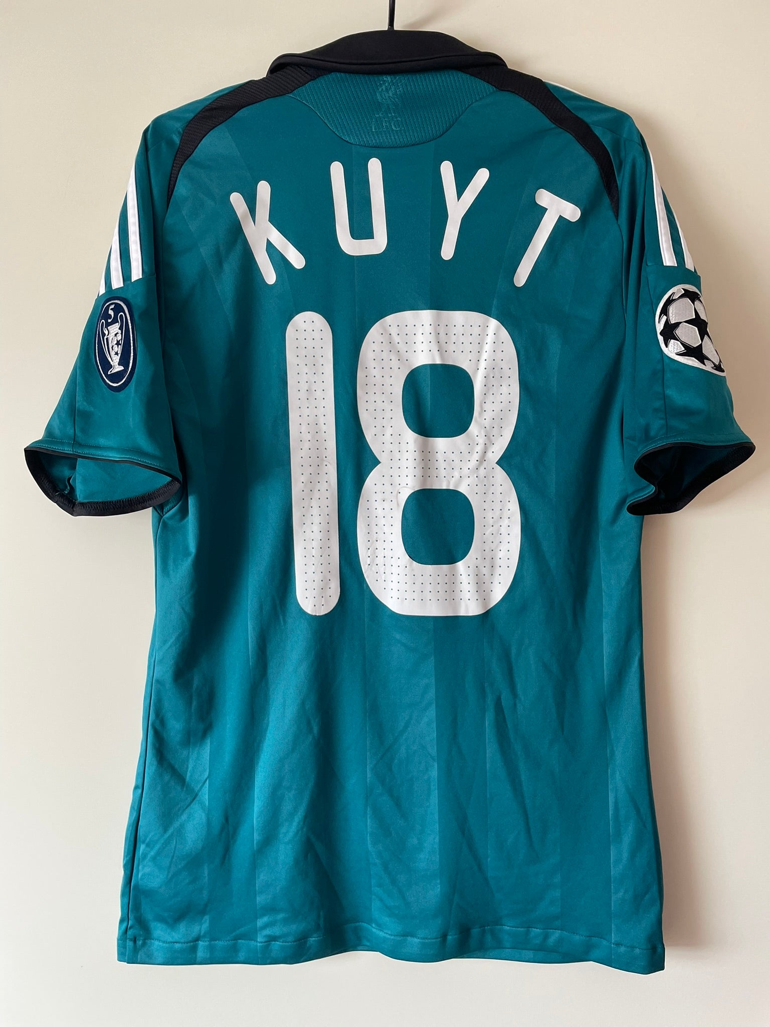 Kuyt #18 Liverpool FC Adidas 08/09 Third (S)