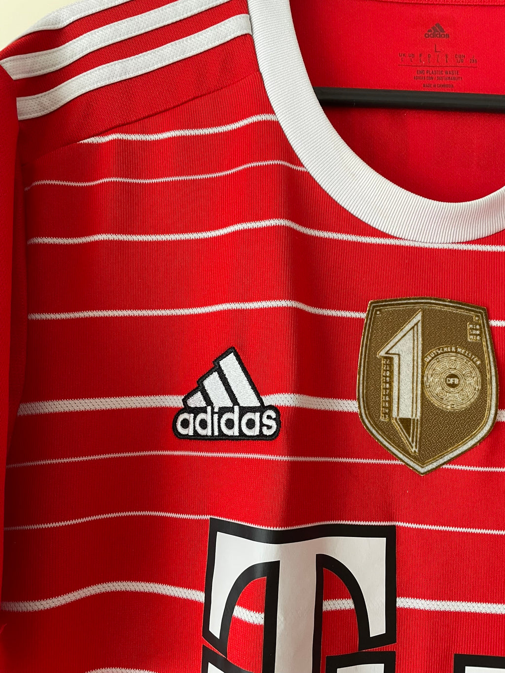 Gravenberch #38 FC Bayern Munchen Adidas 22/23 Home (L)