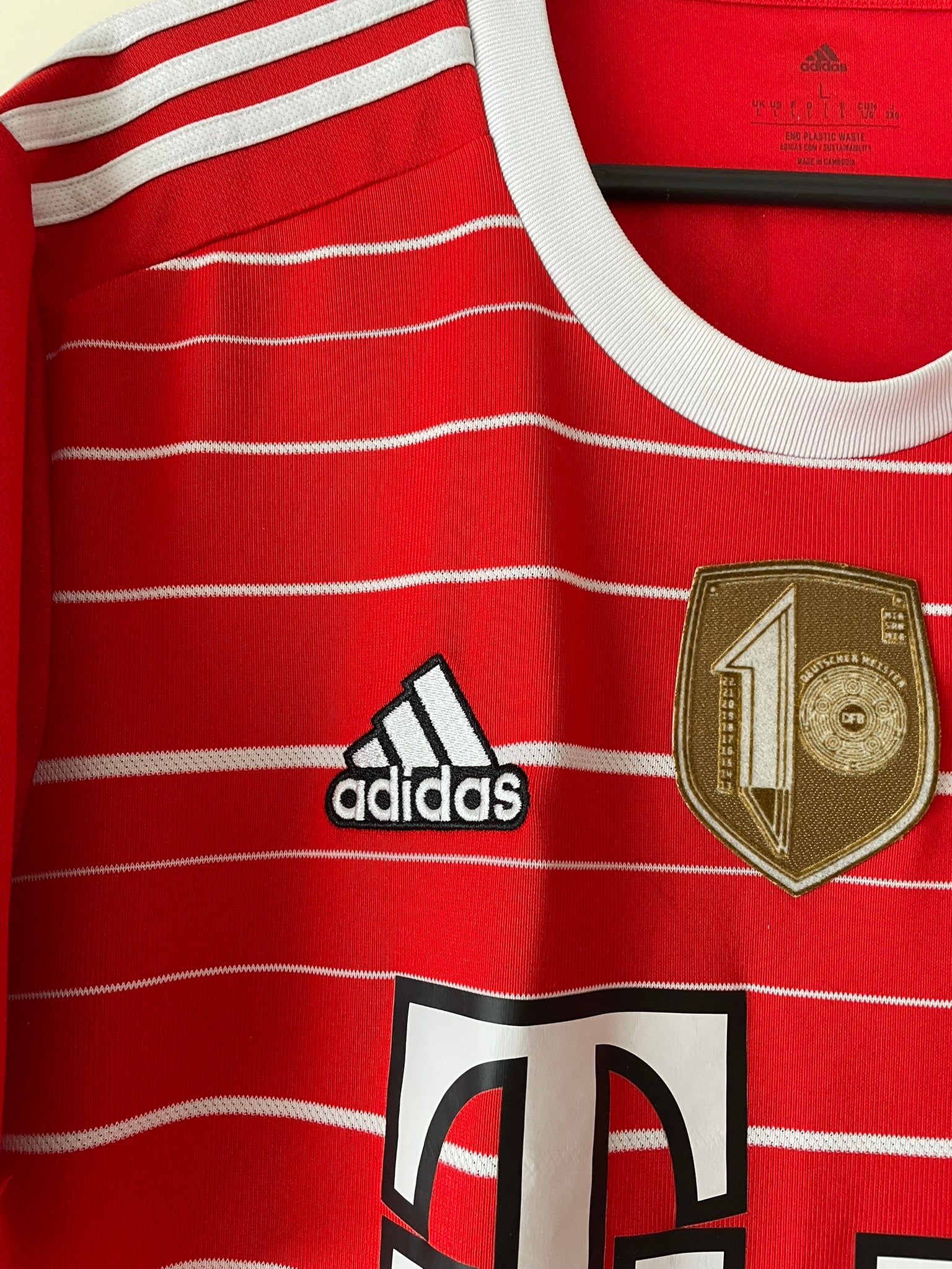 Gravenberch #38 FC Bayern Munchen Adidas 22/23 Home (L)