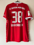 Gravenberch #38 FC Bayern Munchen Adidas 22/23 Home (L)